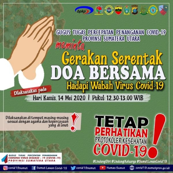 GERAKAN SERENTAK DOA BERSAMA HADAPI WABAH VIRUS COVID-19